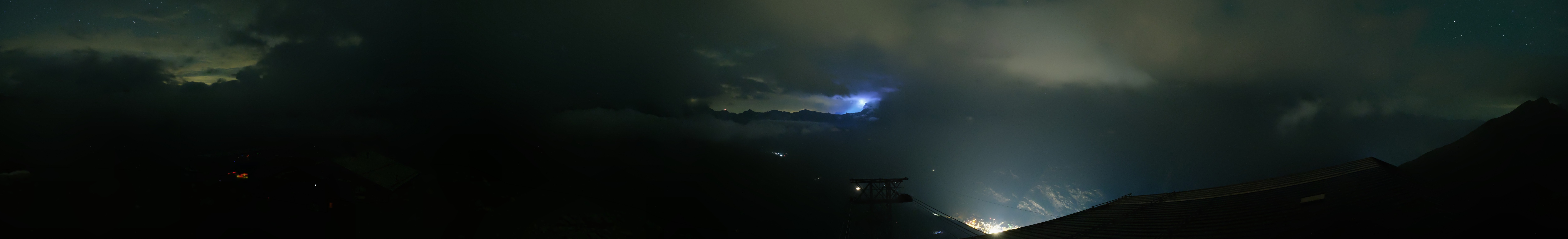 Archived image Webcam Panoramic view from Rothorn