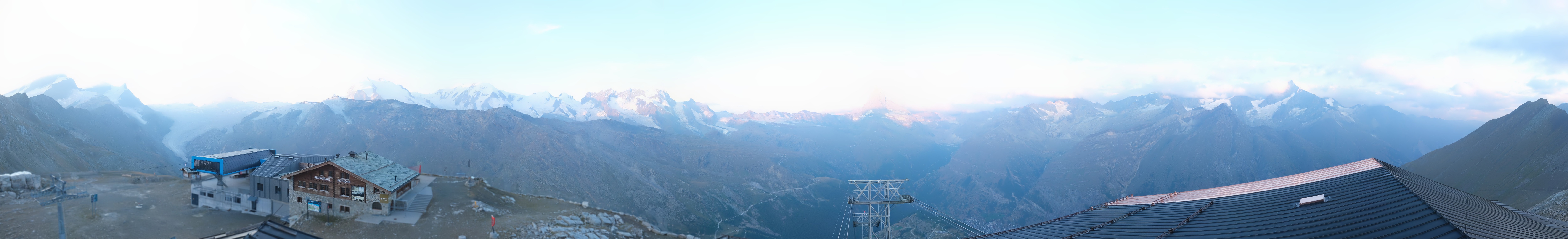 Archived image Webcam Panoramic view from Rothorn