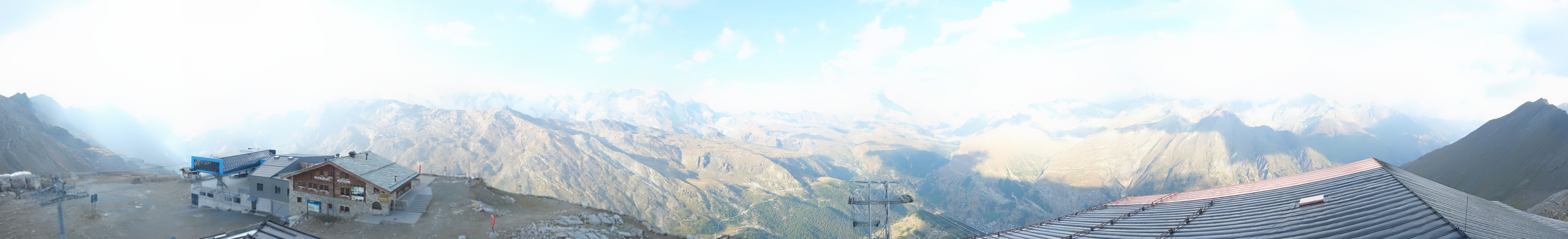 Archived image Webcam Panoramic view from Rothorn