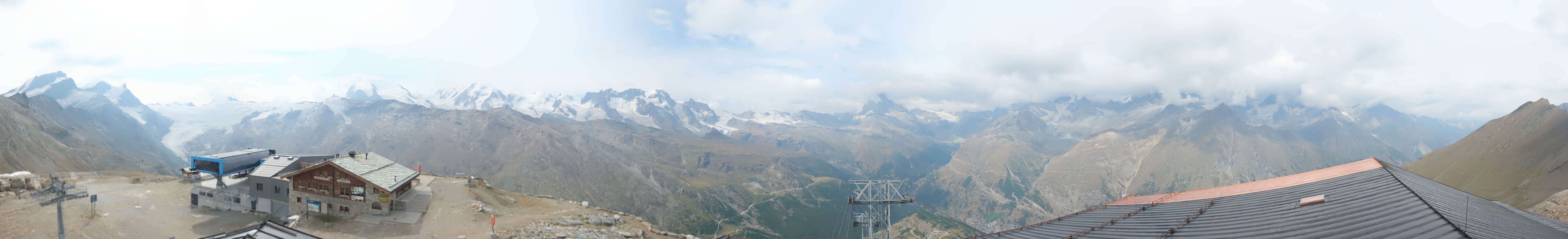 Archived image Webcam Panoramic view from Rothorn