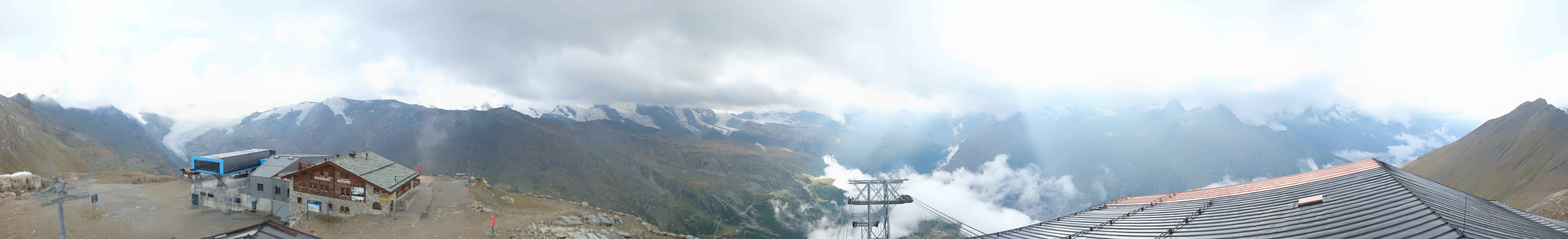 Archived image Webcam Panoramic view from Rothorn