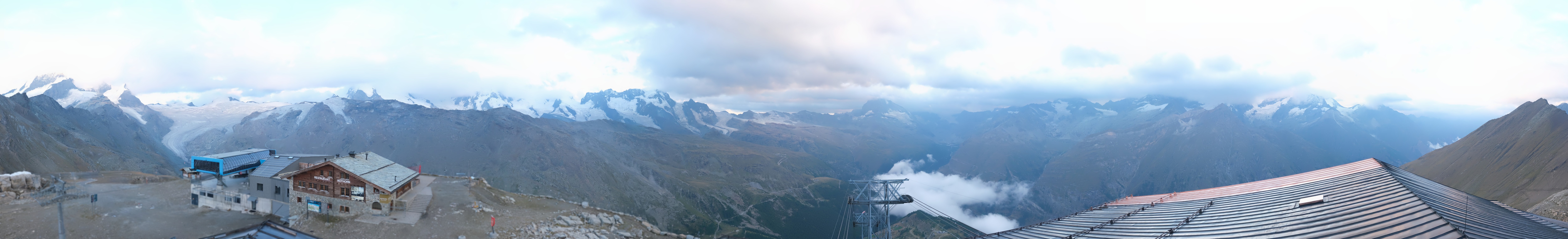 Archived image Webcam Panoramic view from Rothorn