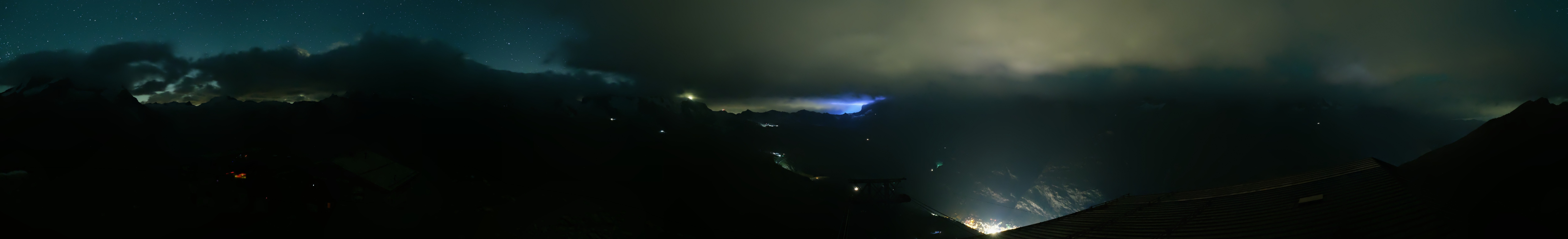 Archiv Foto Webcam Panoramablick vom Rothorn