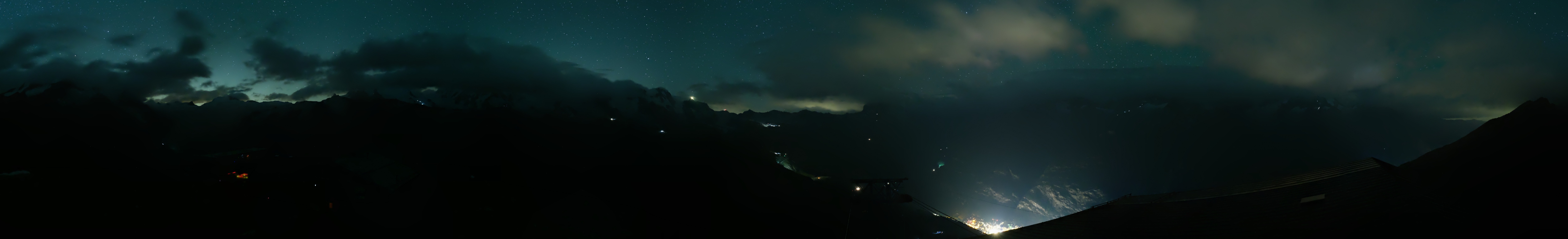 Archiv Foto Webcam Panoramablick vom Rothorn