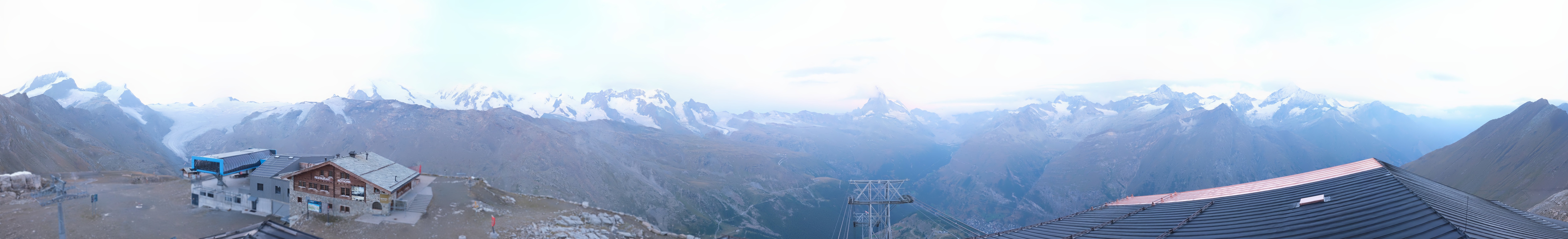 Archiv Foto Webcam Panoramablick vom Rothorn