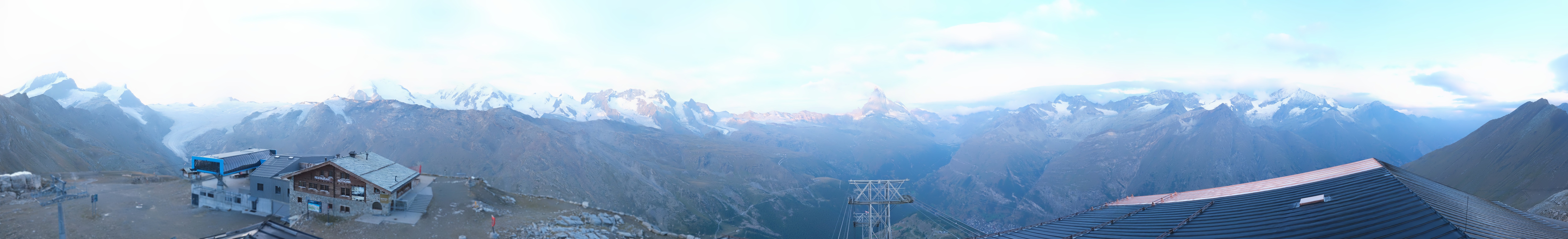 Archiv Foto Webcam Panoramablick vom Rothorn