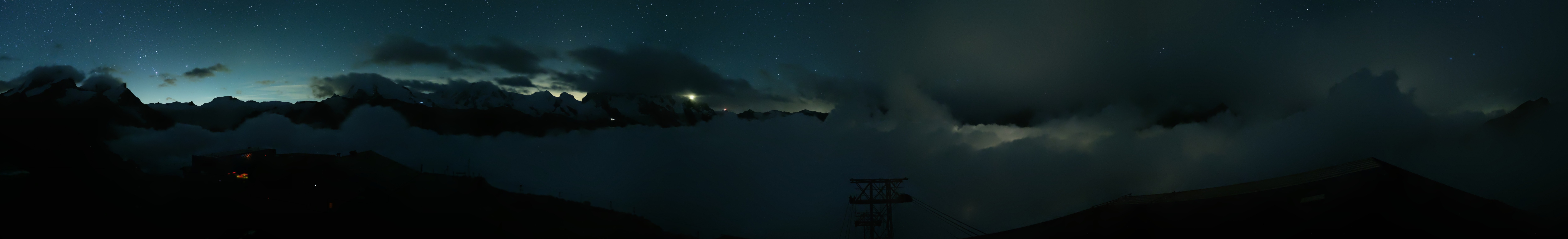Archiv Foto Webcam Panoramablick vom Rothorn