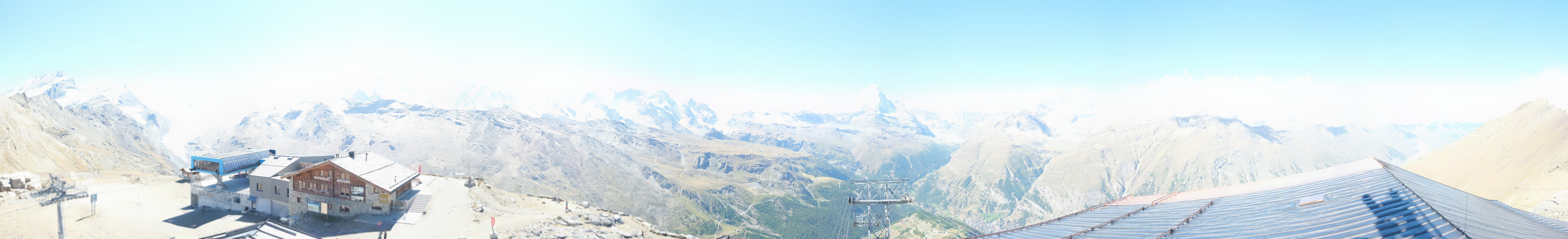 Archiv Foto Webcam Panoramablick vom Rothorn