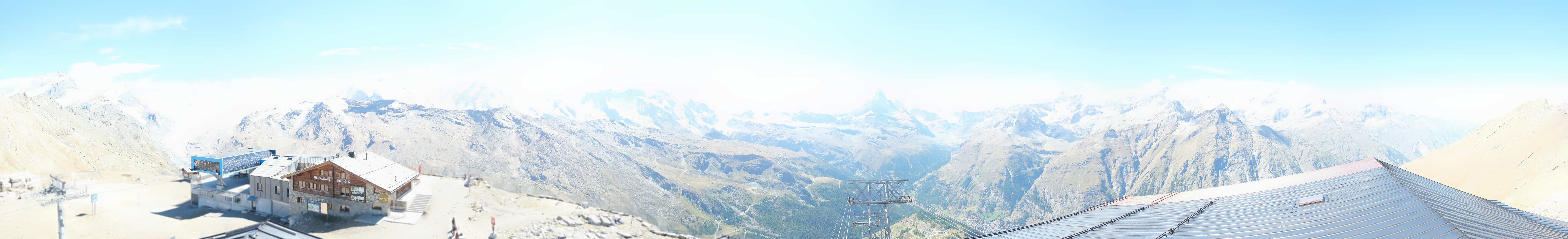 Archiv Foto Webcam Panoramablick vom Rothorn