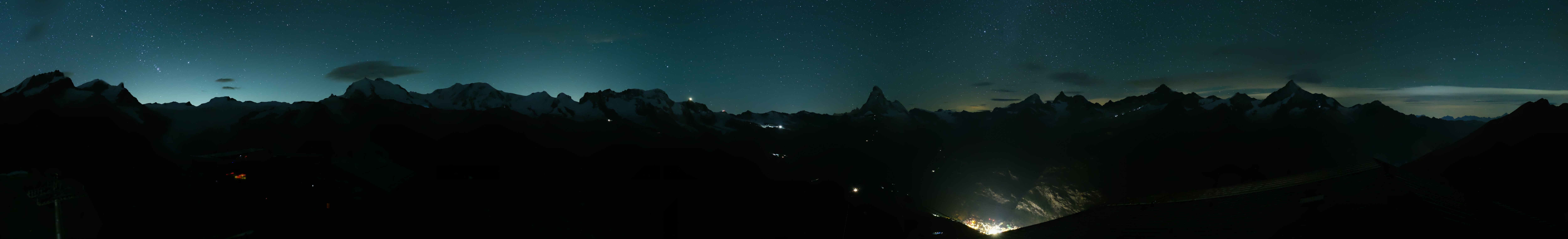 Archiv Foto Webcam Panoramablick vom Rothorn