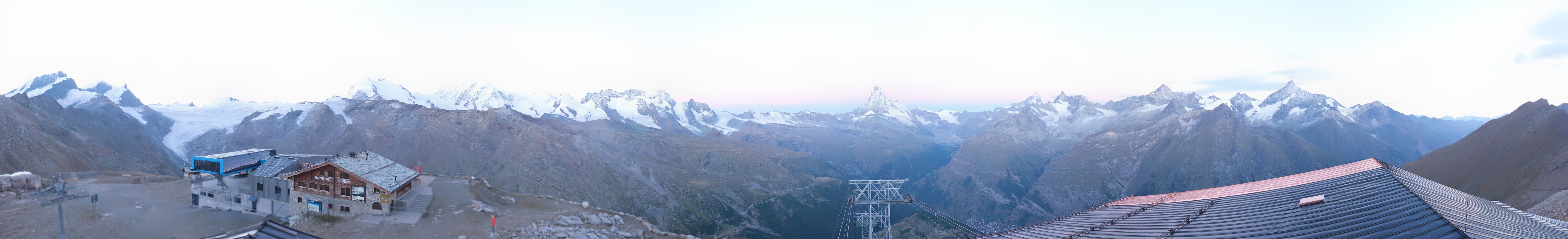 Archiv Foto Webcam Panoramablick vom Rothorn