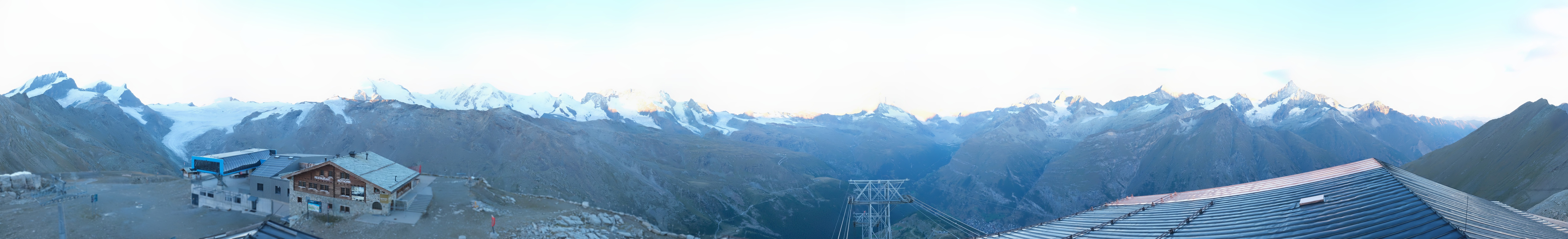 Archiv Foto Webcam Panoramablick vom Rothorn