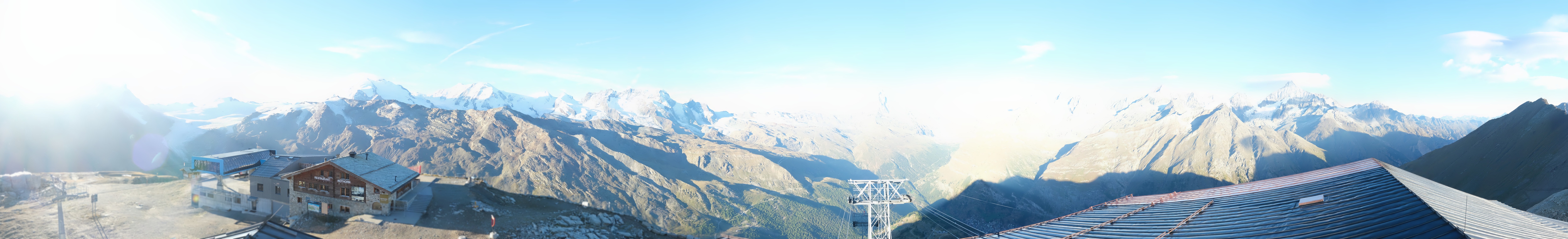 Archiv Foto Webcam Panoramablick vom Rothorn