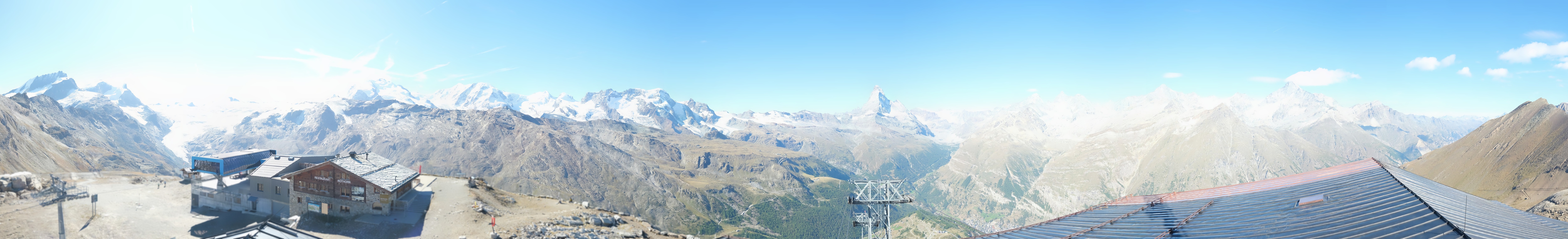 Archiv Foto Webcam Panoramablick vom Rothorn