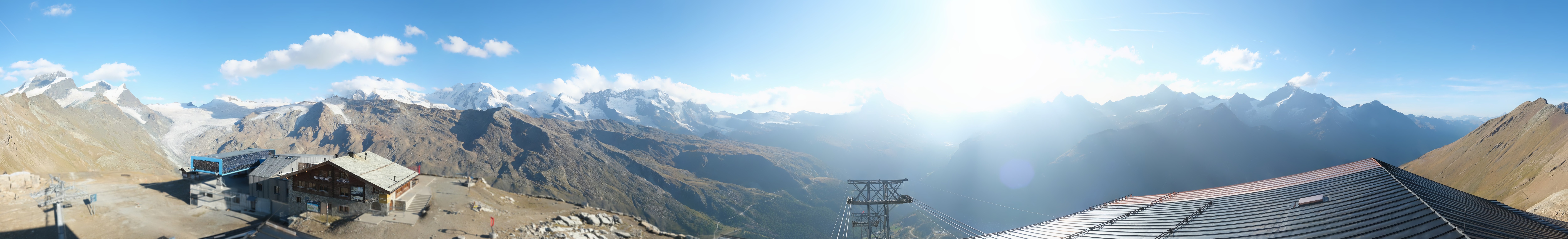 Archiv Foto Webcam Panoramablick vom Rothorn