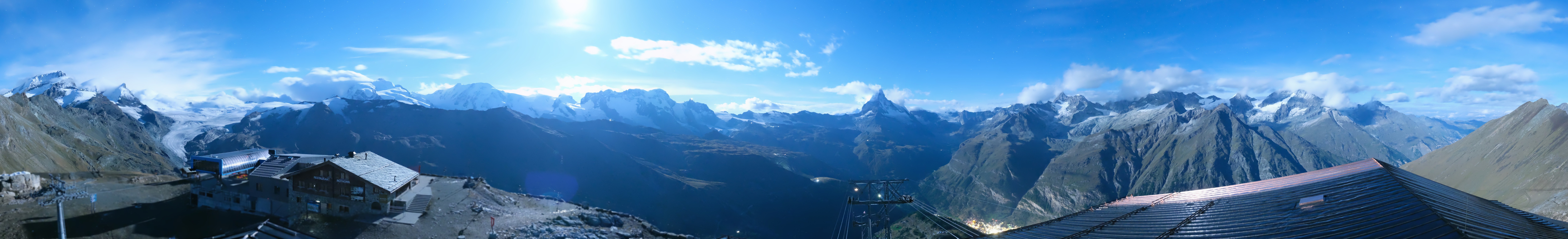 Archived image Webcam Panoramic view from Rothorn