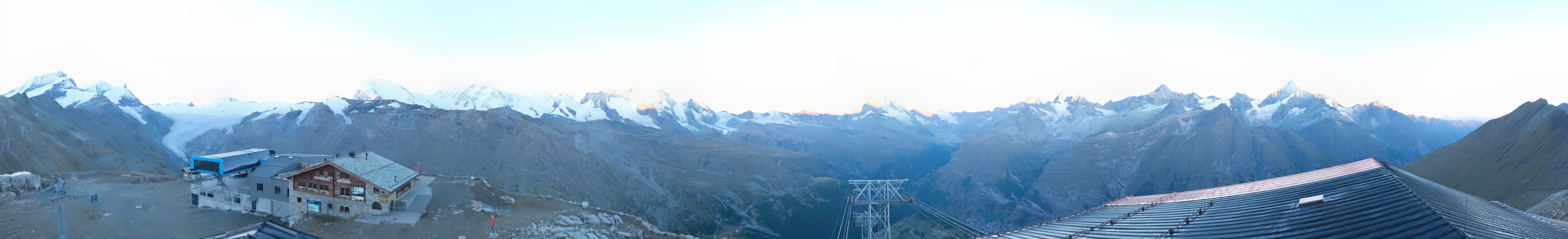 Archived image Webcam Panoramic view from Rothorn