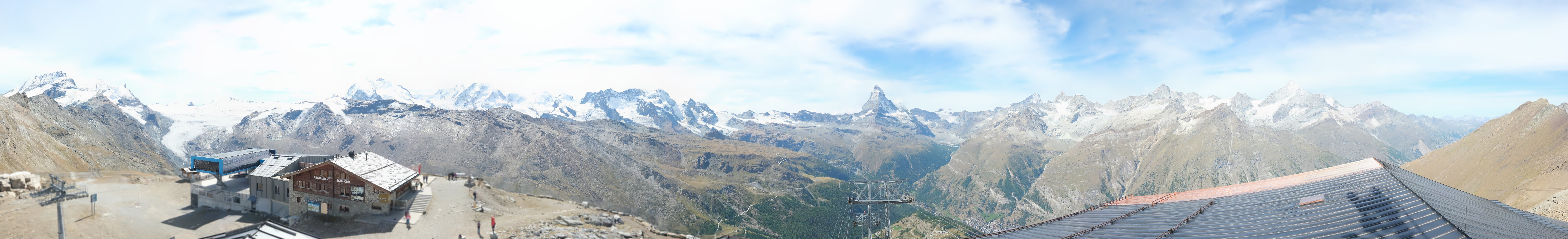 Archived image Webcam Panoramic view from Rothorn