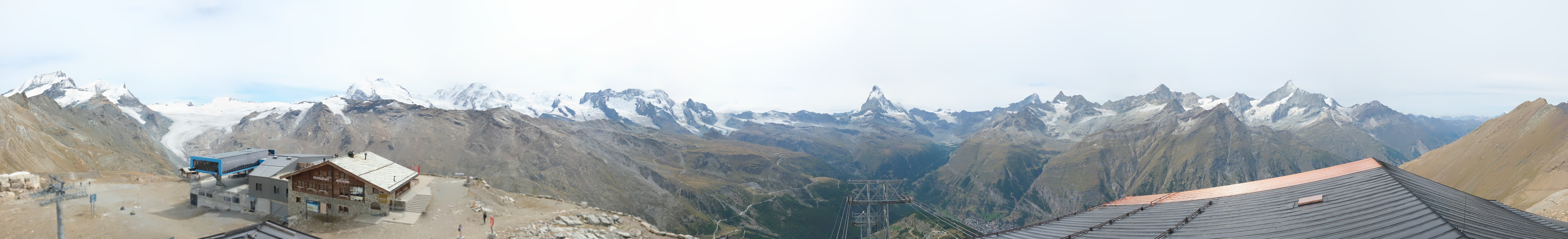 Archived image Webcam Panoramic view from Rothorn