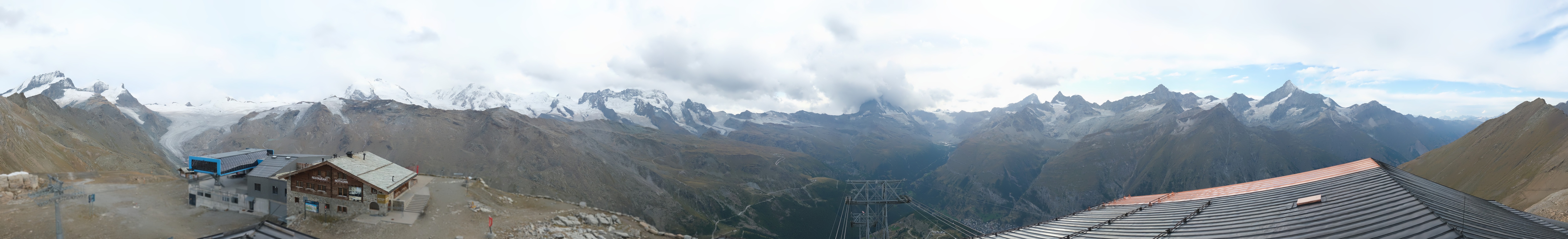 Archived image Webcam Panoramic view from Rothorn