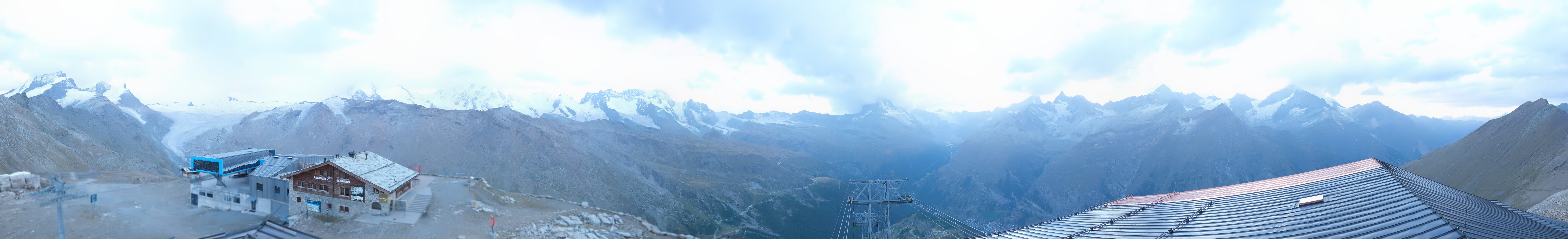 Archived image Webcam Panoramic view from Rothorn