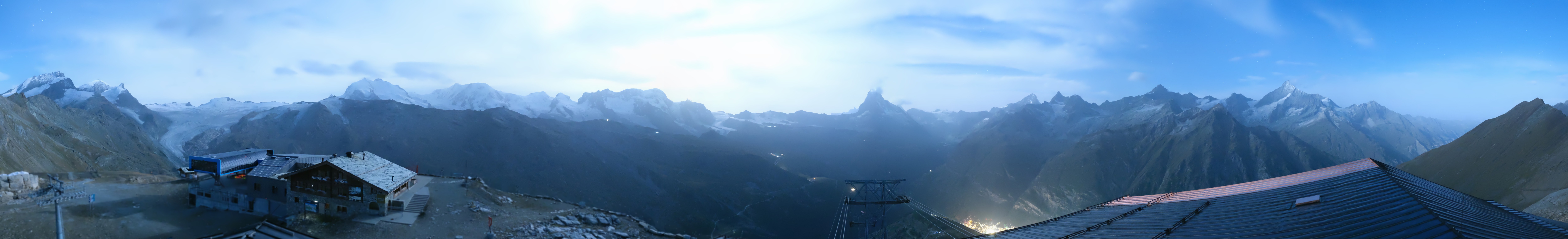 Archived image Webcam Panoramic view from Rothorn