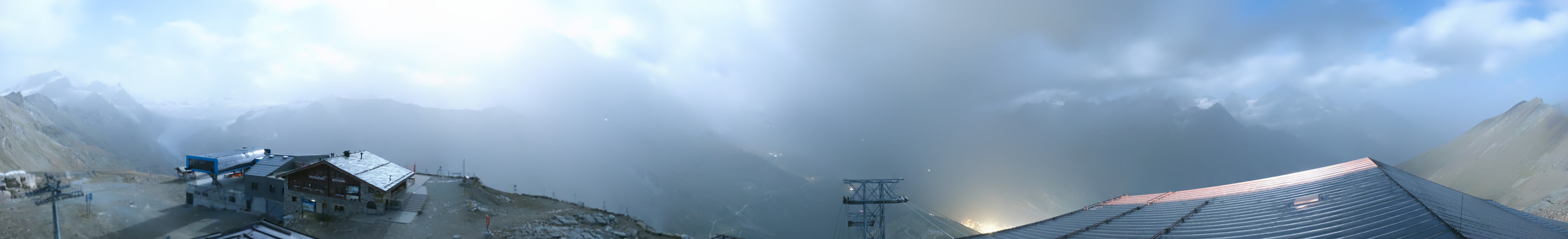 Archiv Foto Webcam Panoramablick vom Rothorn