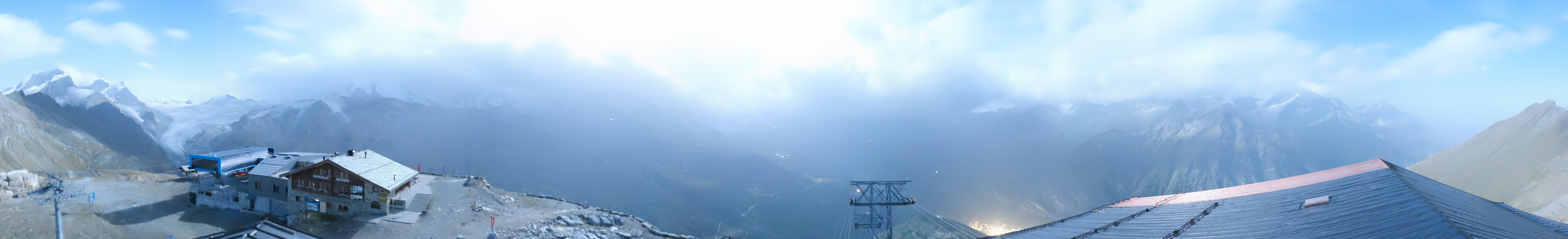 Archiv Foto Webcam Panoramablick vom Rothorn