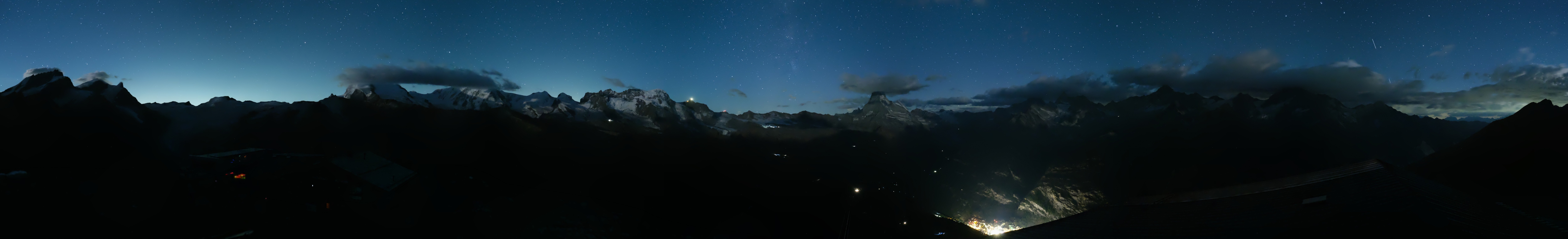 Archiv Foto Webcam Panoramablick vom Rothorn