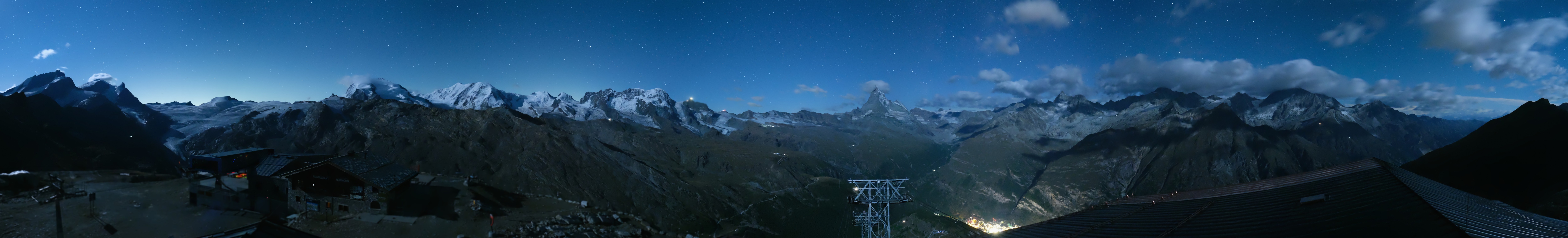 Archiv Foto Webcam Panoramablick vom Rothorn