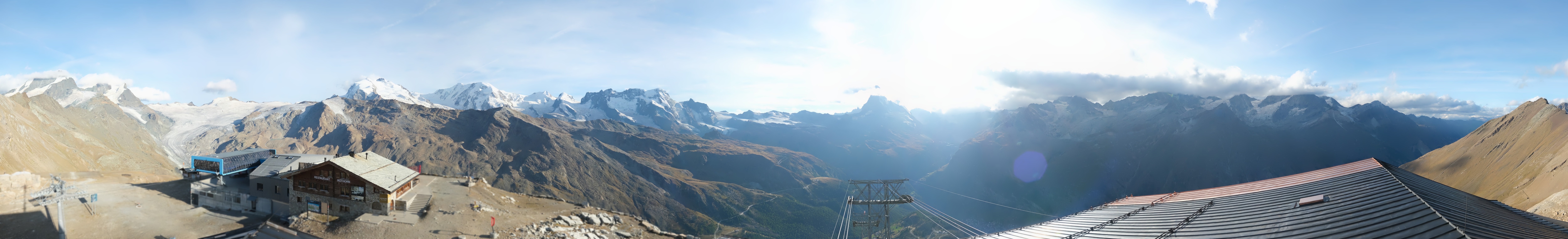 Archiv Foto Webcam Panoramablick vom Rothorn