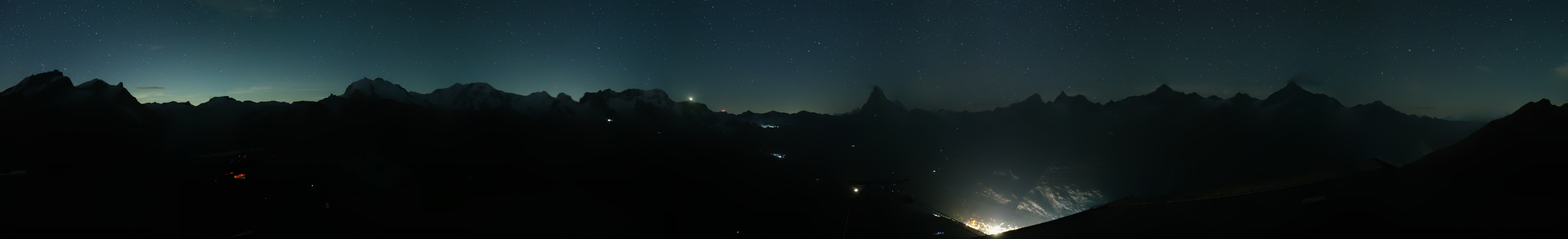 Archiv Foto Webcam Panoramablick vom Rothorn