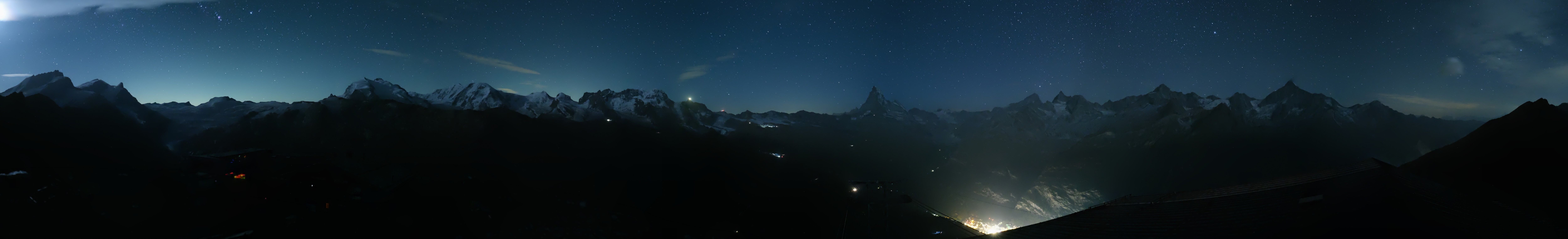 Archiv Foto Webcam Panoramablick vom Rothorn