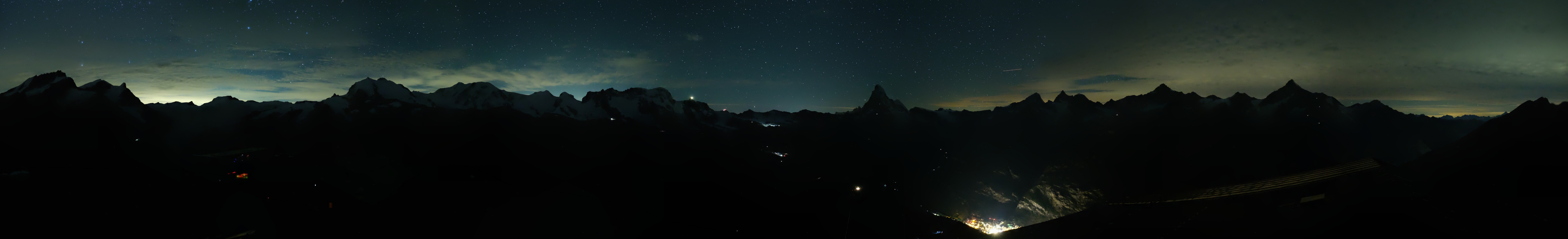 Archiv Foto Webcam Panoramablick vom Rothorn