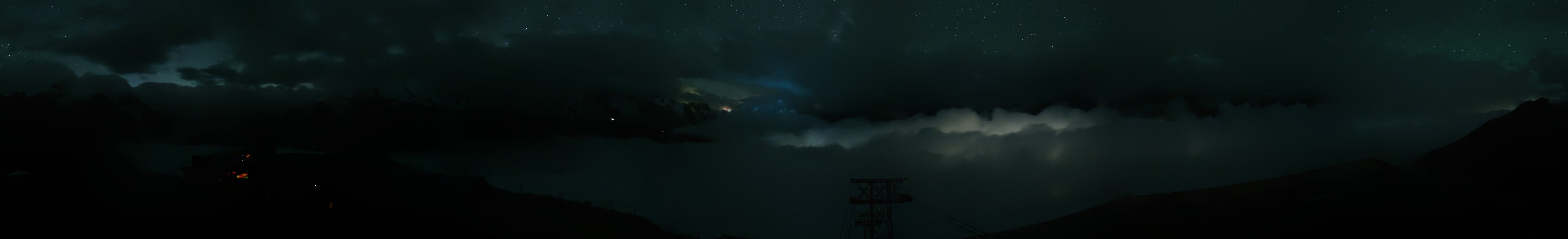 Archiv Foto Webcam Panoramablick vom Rothorn