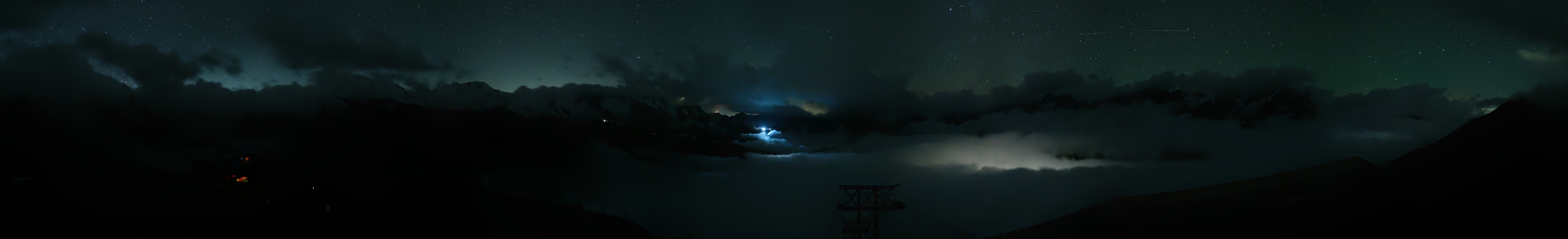 Archiv Foto Webcam Panoramablick vom Rothorn