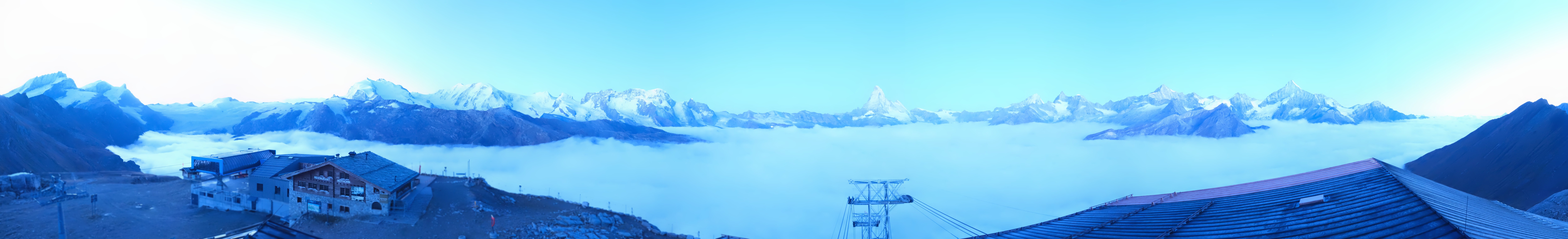 Archiv Foto Webcam Panoramablick vom Rothorn