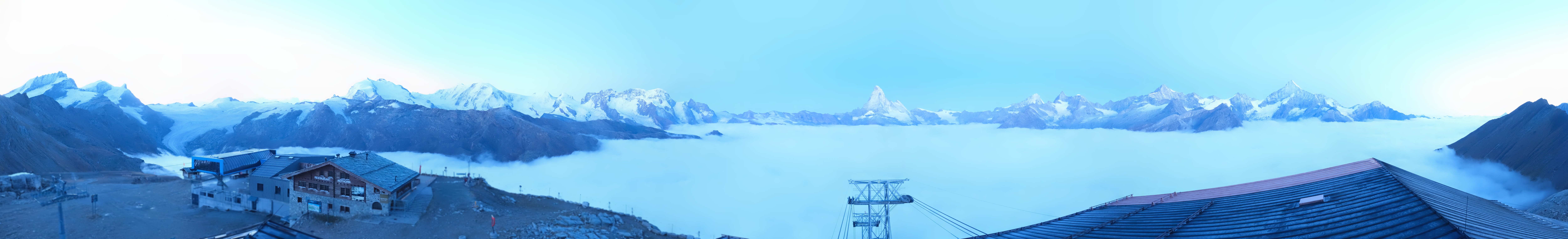 Archiv Foto Webcam Panoramablick vom Rothorn
