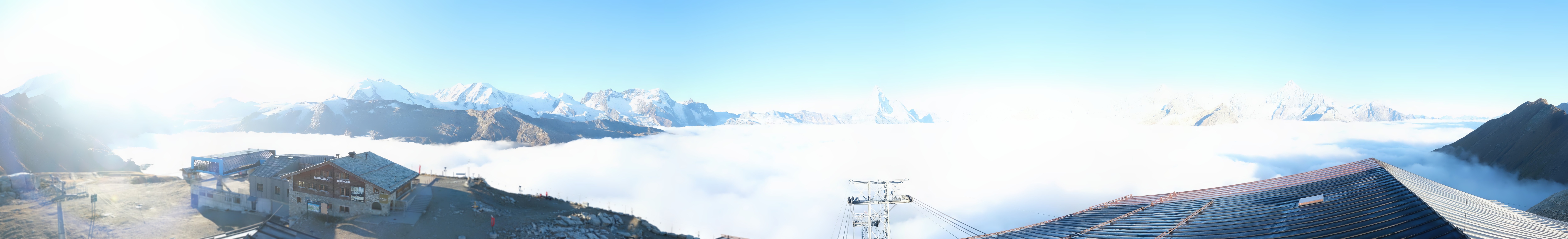 Archiv Foto Webcam Panoramablick vom Rothorn