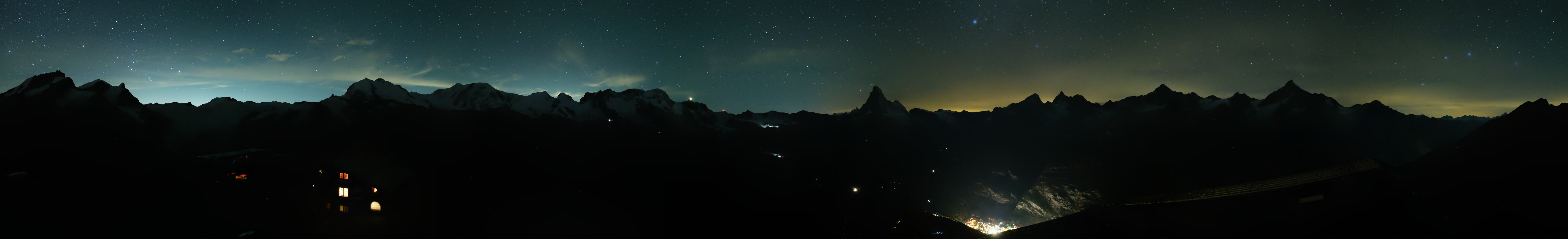 Archived image Webcam Panoramic view from Rothorn
