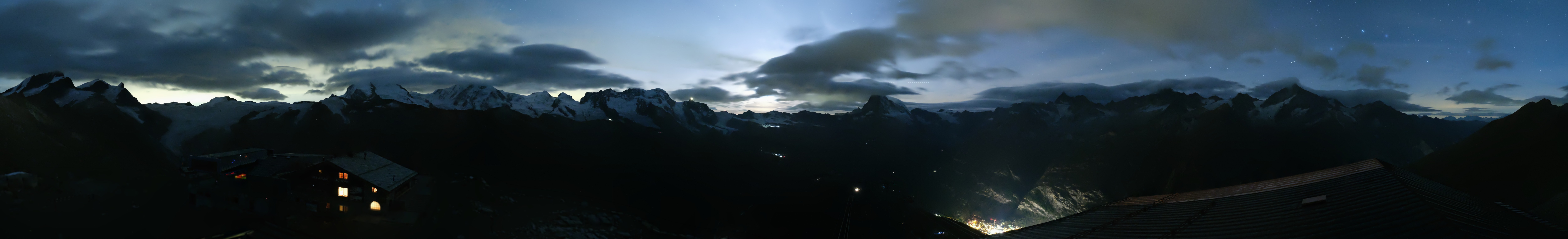 Archived image Webcam Panoramic view from Rothorn