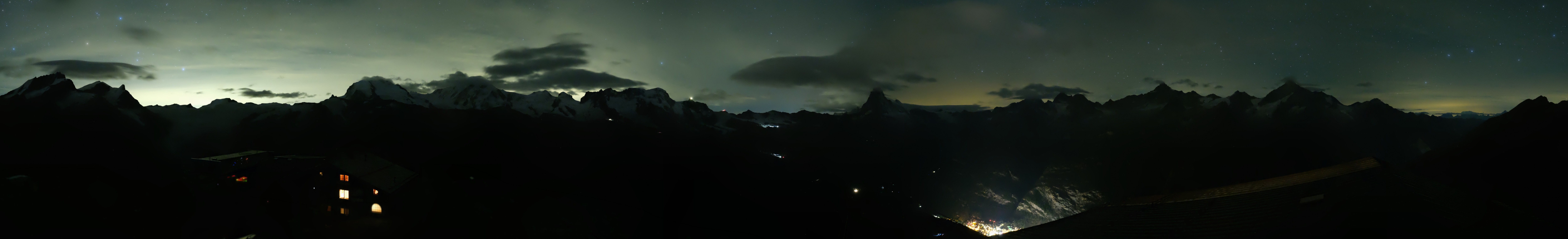 Archived image Webcam Panoramic view from Rothorn
