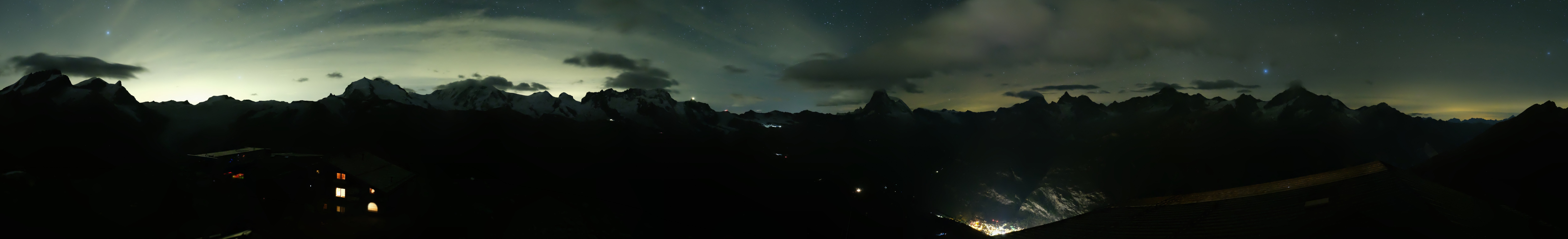Archived image Webcam Panoramic view from Rothorn