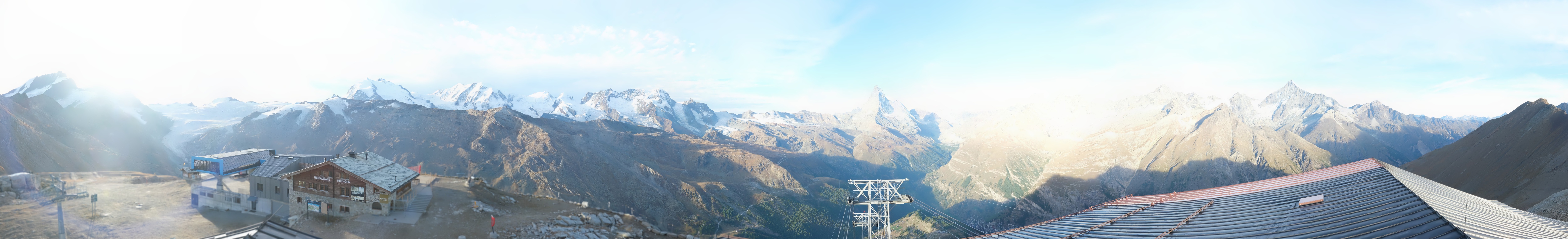 Archived image Webcam Panoramic view from Rothorn