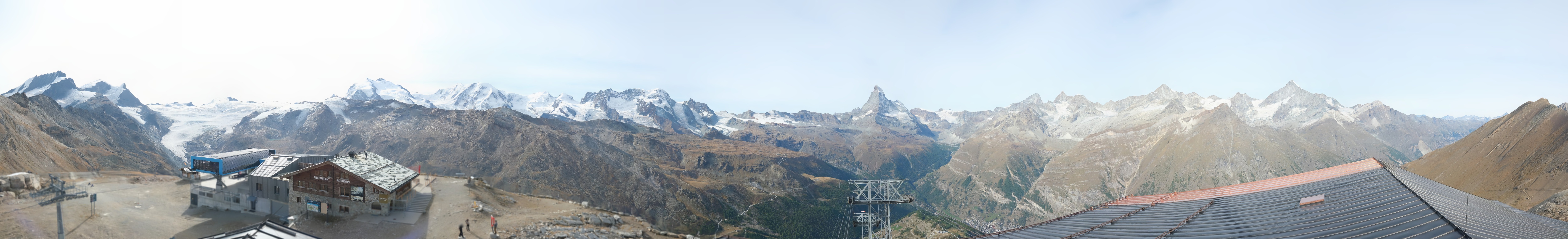 Archived image Webcam Panoramic view from Rothorn