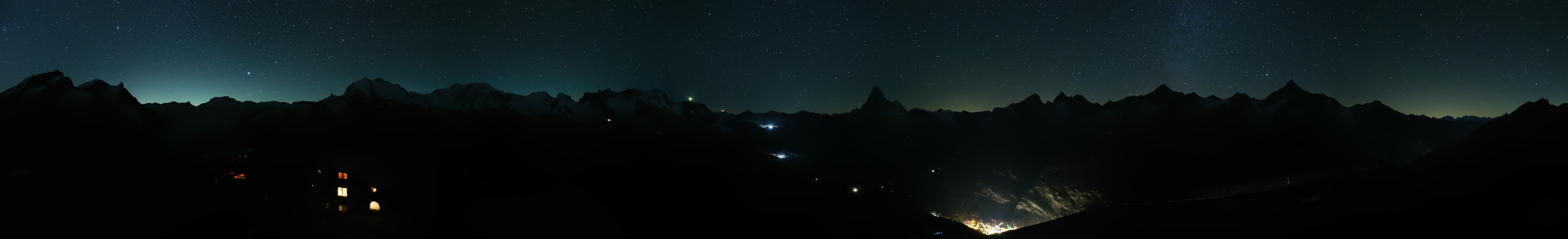 Archiv Foto Webcam Panoramablick vom Rothorn