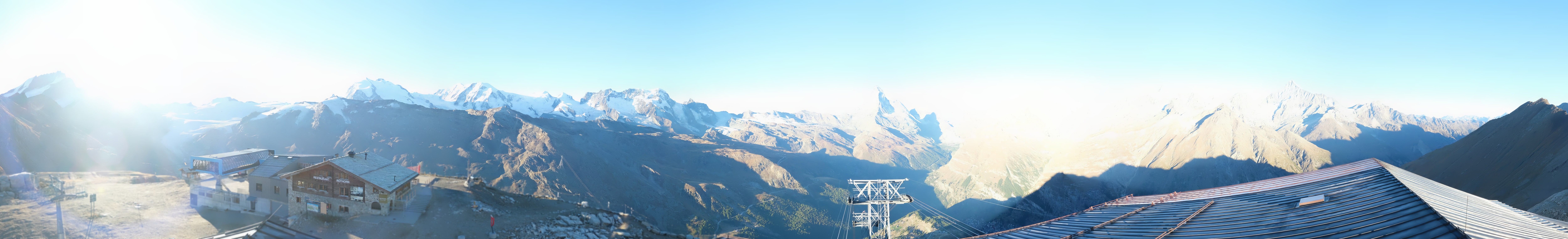 Archiv Foto Webcam Panoramablick vom Rothorn