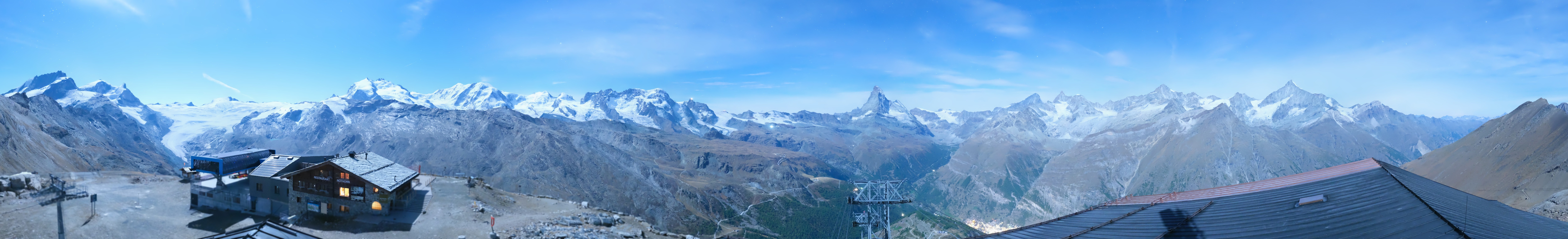 Archived image Webcam Panoramic view from Rothorn