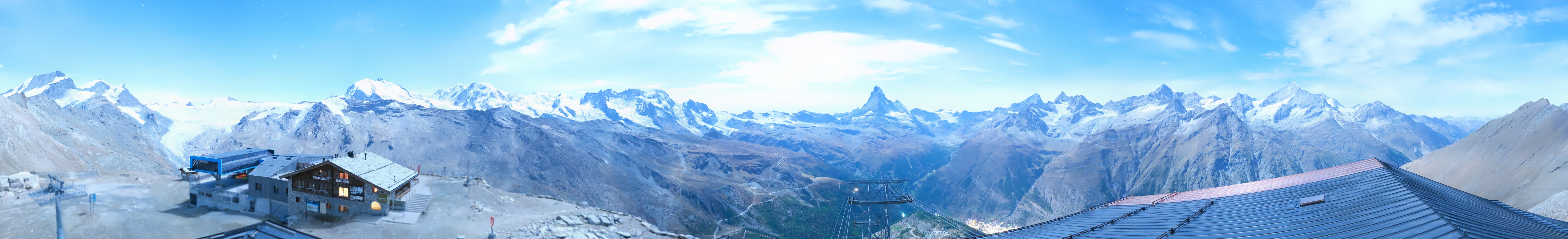 Archived image Webcam Panoramic view from Rothorn