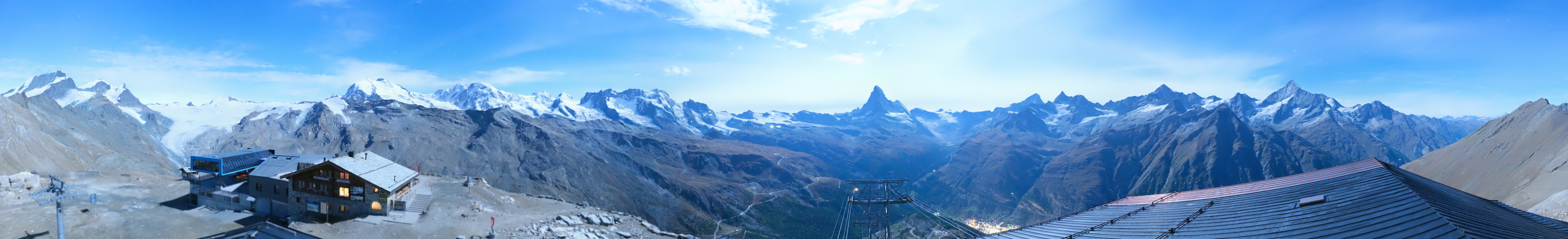Archived image Webcam Panoramic view from Rothorn